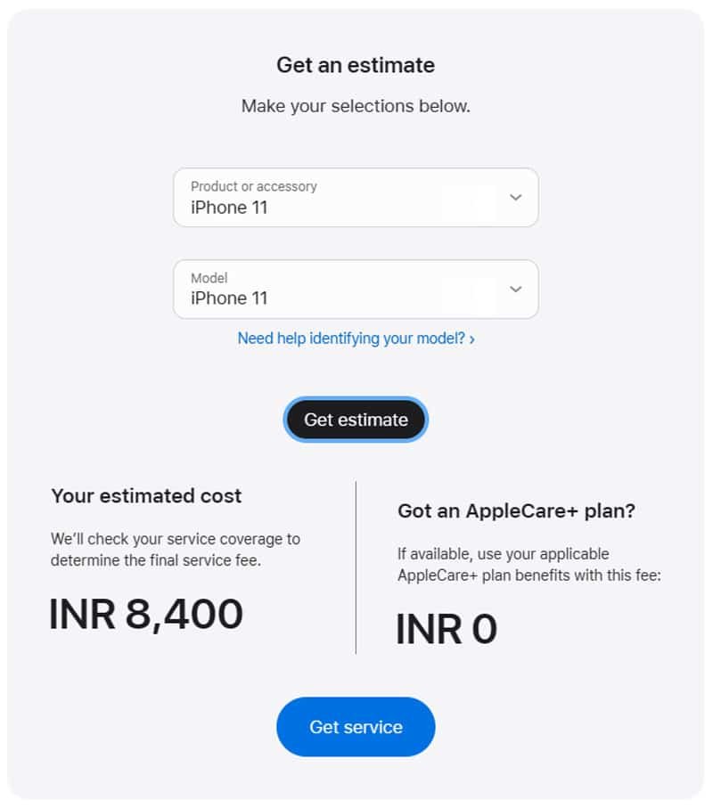 iPhone 11 original battery price & replacement cost at Apple store 1 iphone 11 battery price at apple website