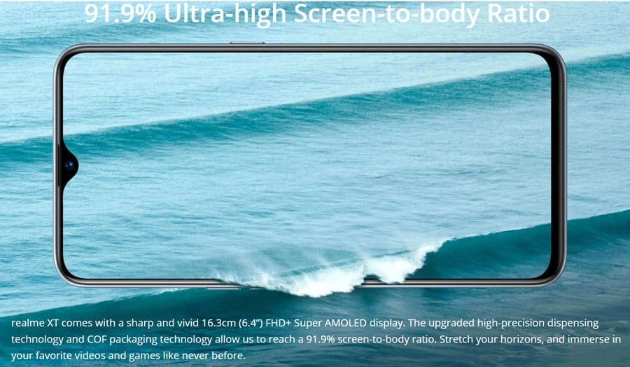 Original Realme XT Display price at service center 2 realme xt display screen to body ratio
