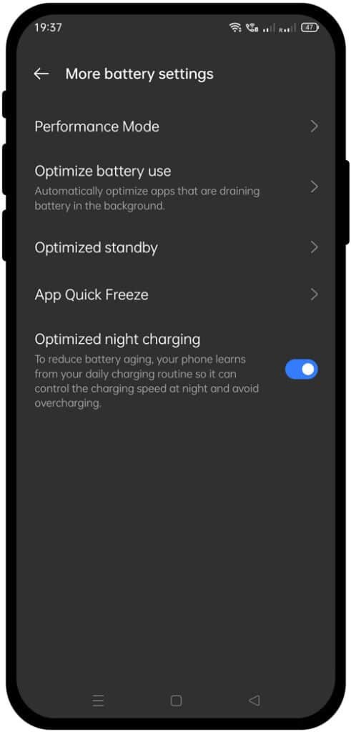 Realme battery Price at the realme service center 7 more battery settings in realme