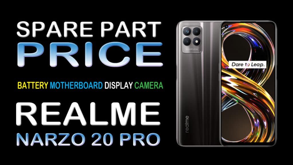 realme 8i spare part price at service center