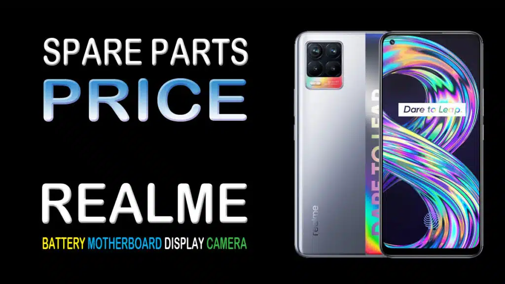 realme spare parts price