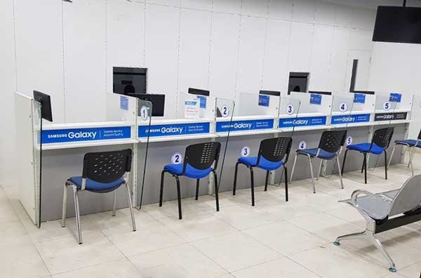 samsung service center inside