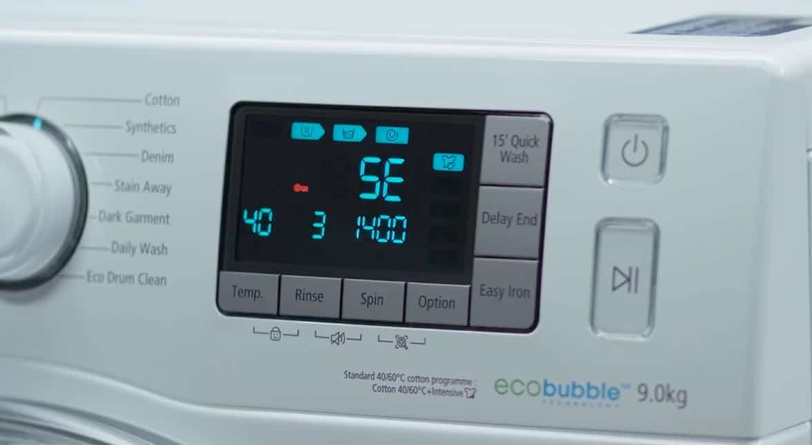 5E (5C) error code fix in samsung washing machine