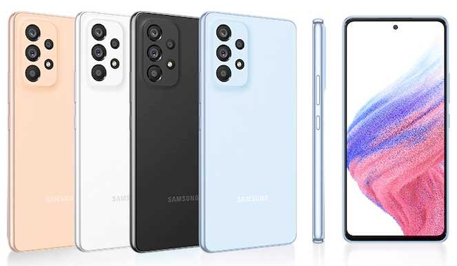 samsung galaxy a53 5g colors