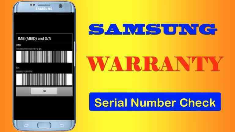 samsung warranty check serial number monitor