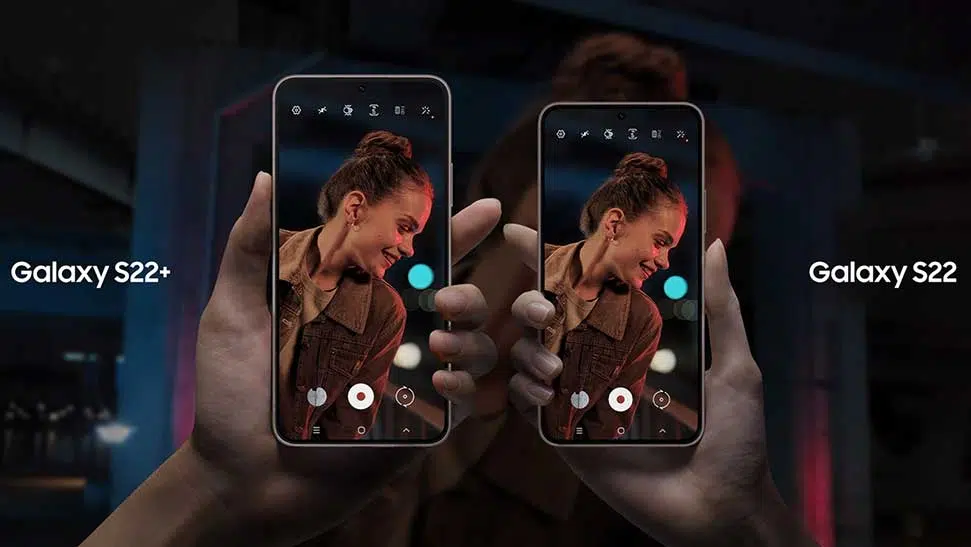 samsung galaxy s22 and s22+ display size difference