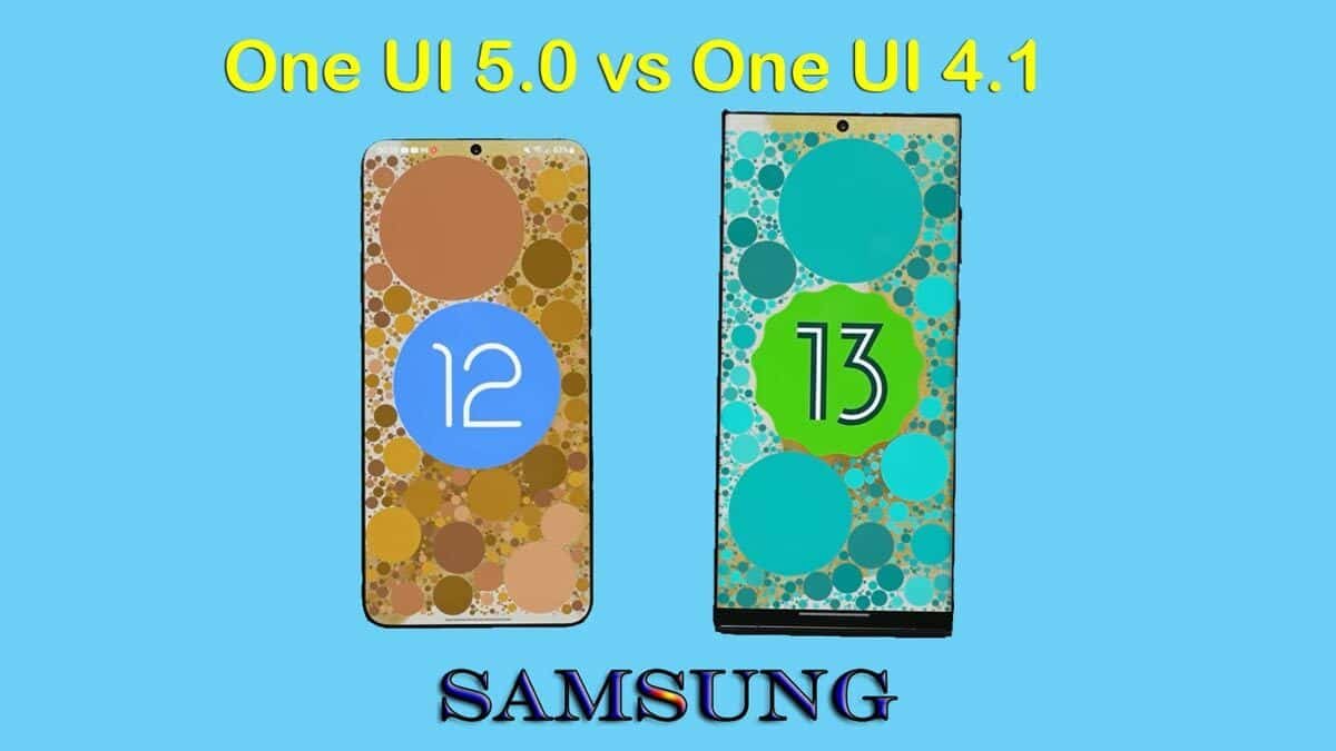 samsung one ui 5.0 vs one ui 4.1 comparison & review