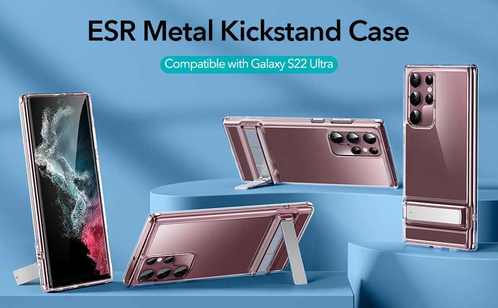 samsung s22 ultra back case esr with metal stand