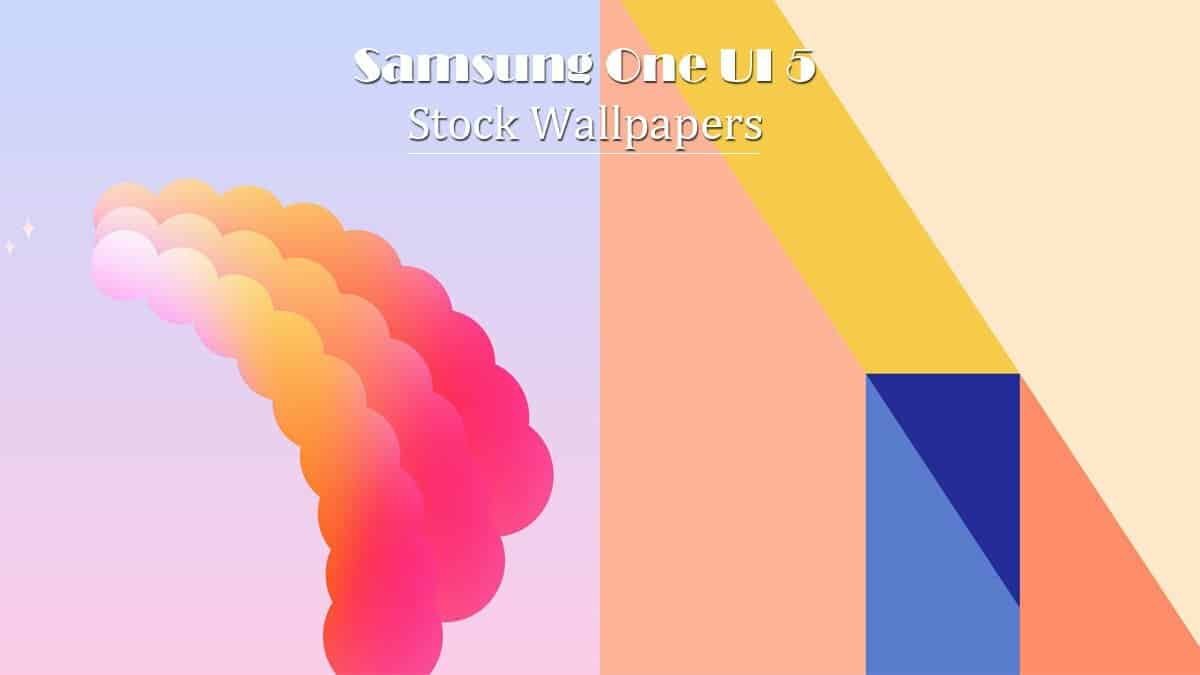 Samsung One UI 5 stock wallpapers download in FHD