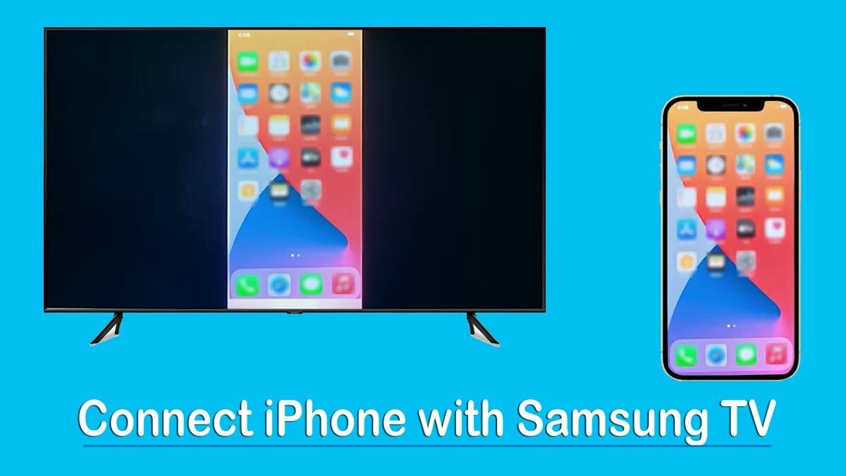 connect iphone with samsung smart tv using airplay 2