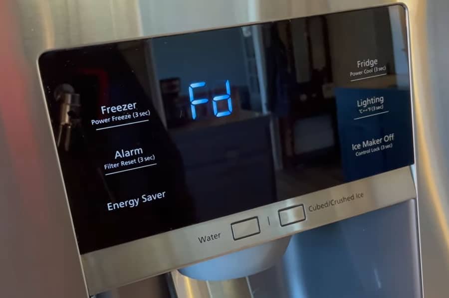 defrost mode activated in samsung refrigerator