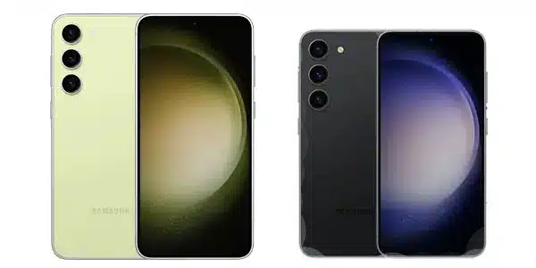 Samsung S23+ & S23 size 