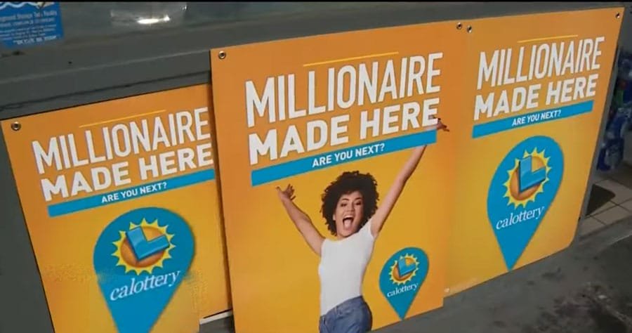 millionare poster by colottery