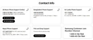 Does Anyone Have The Number For The Samsung Contact Center