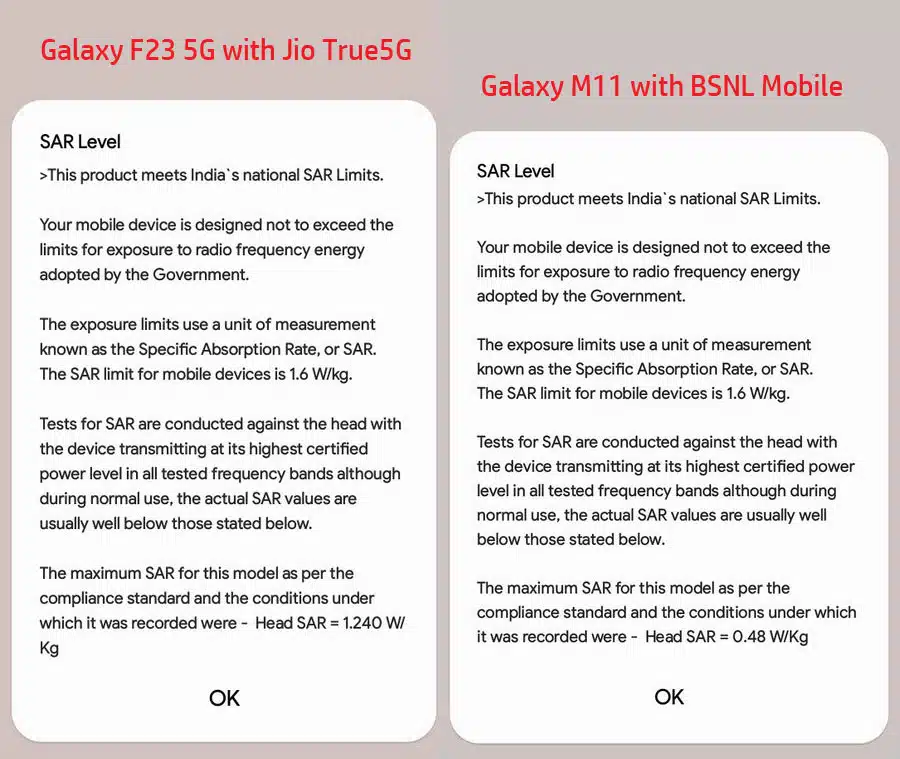 Samsung Secret Codes 100% working & PDF 2 sar value samsung phones