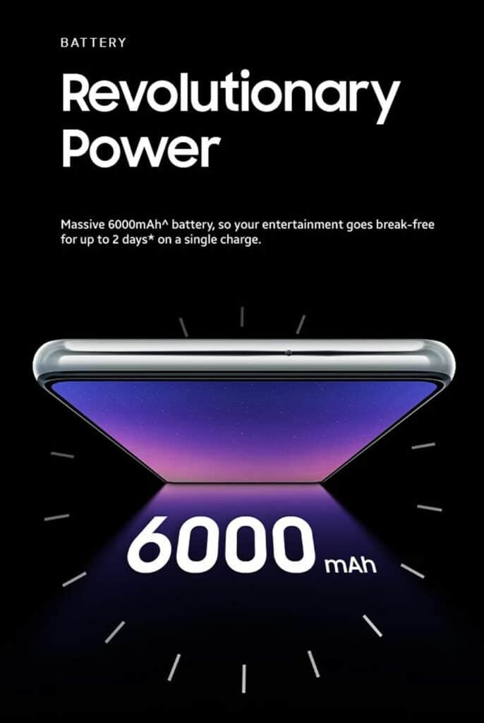 samsung f54 battery mah
