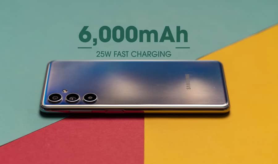 samsung f54 battery mah capacity