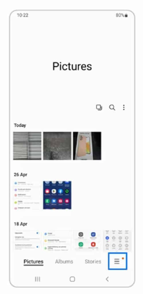 samsung gallery app