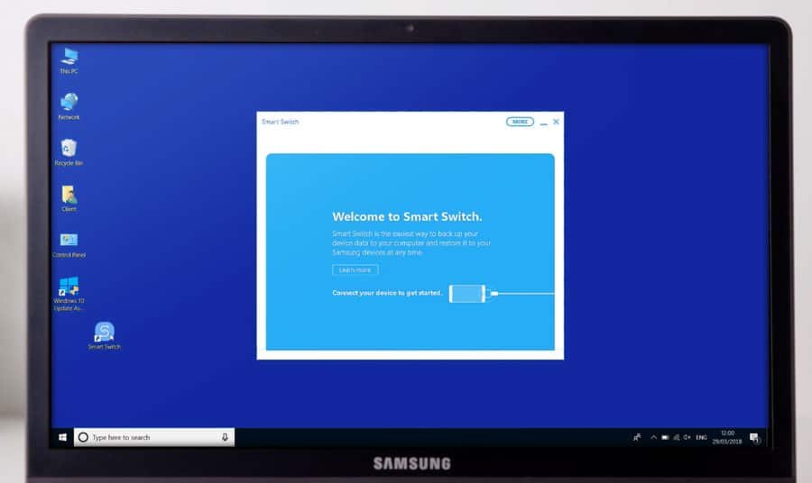 open smart switch app in pc