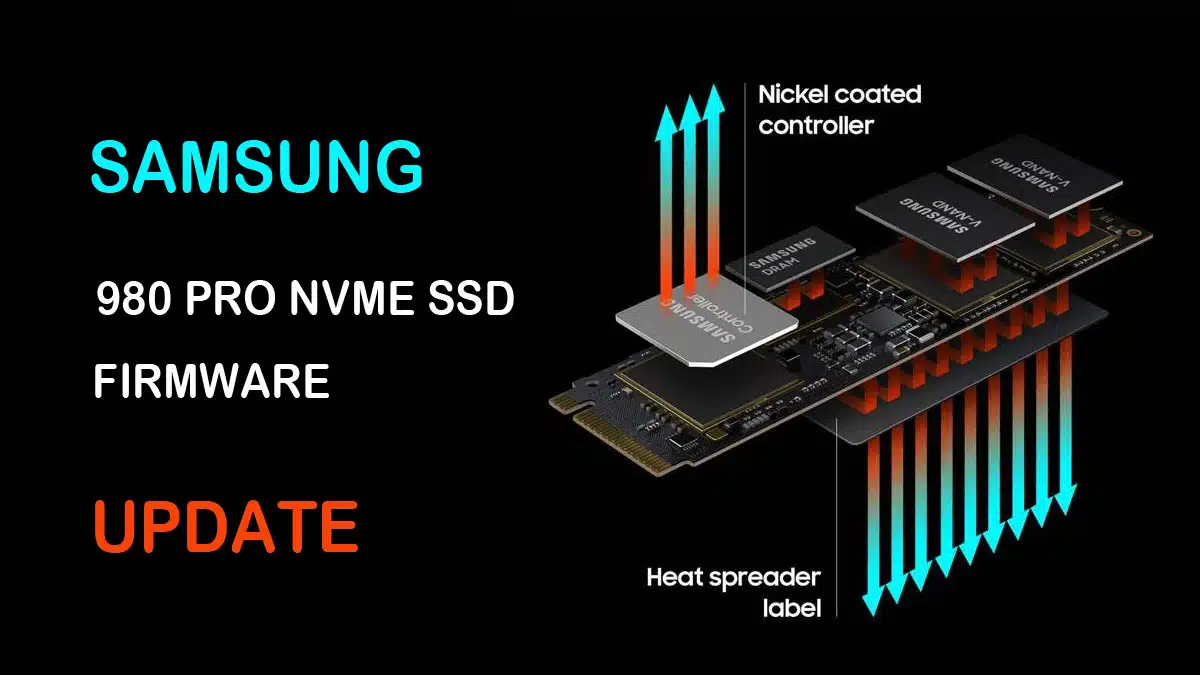 samsung 980 pro nvme ssd firmware update