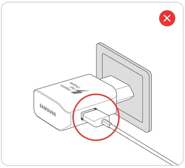 possible cause to Super Fast charging not working on Samsung phone