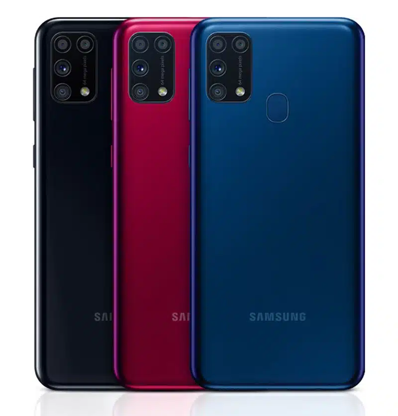 Samsung Galaxy M31 original display, battery & spare parts price