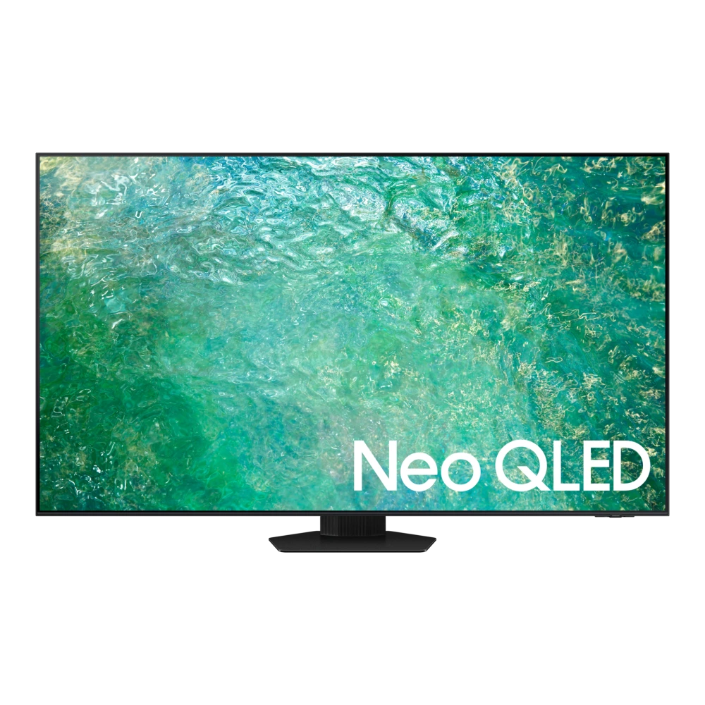 Samsung 1.38 m (55) Neo QLED 4K QN85C Smart AI TV (2023) (QA55QN85CAKLXL) authentic hardware render for software, driver, and manual downloads