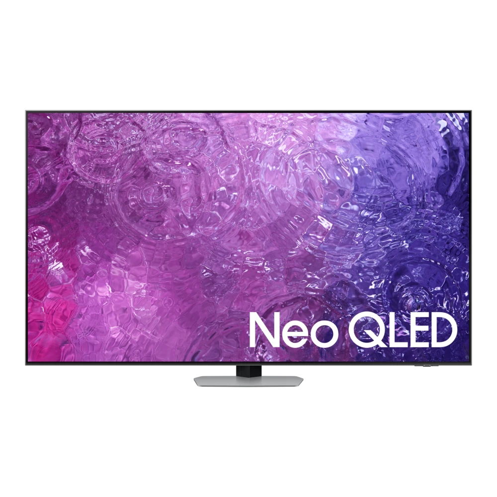 Samsung 1.89 m (75) Neo QLED 4K QN90C Smart AI TV (2023) (QA75QN90CAKXXL) authentic hardware render for software, driver, and manual downloads