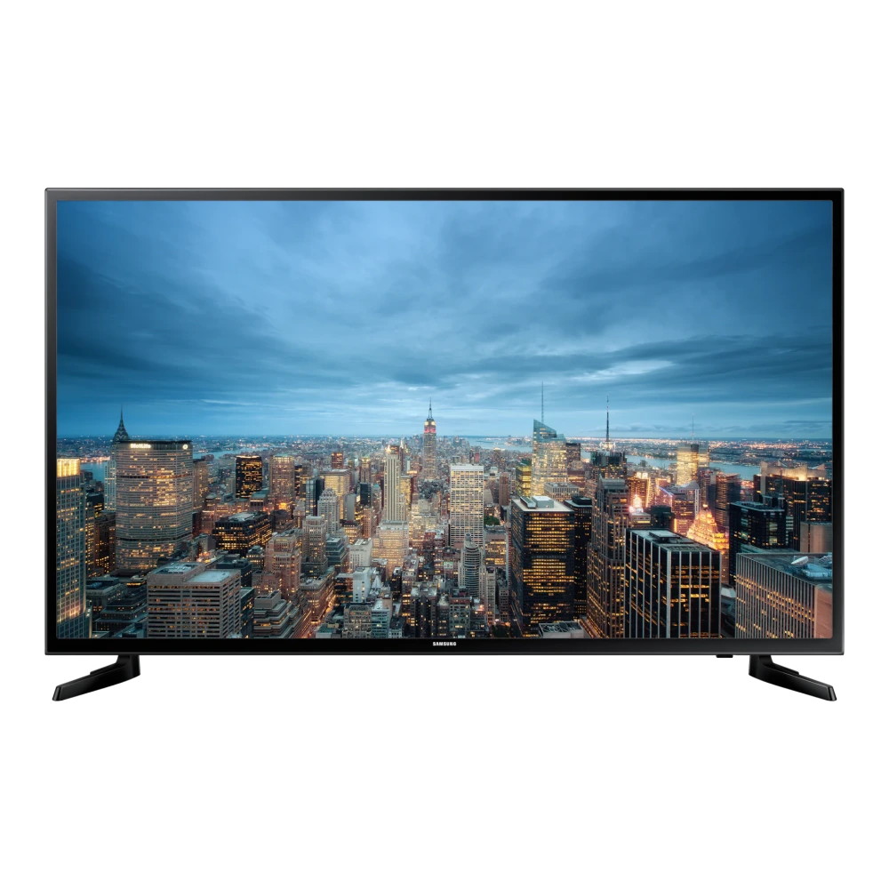 Samsung 120.9cm (48) UHD 4K Flat Smart TV JU6000 Series 6 (UA48JU6000KLXL) authentic hardware render for software, driver, and manual downloads