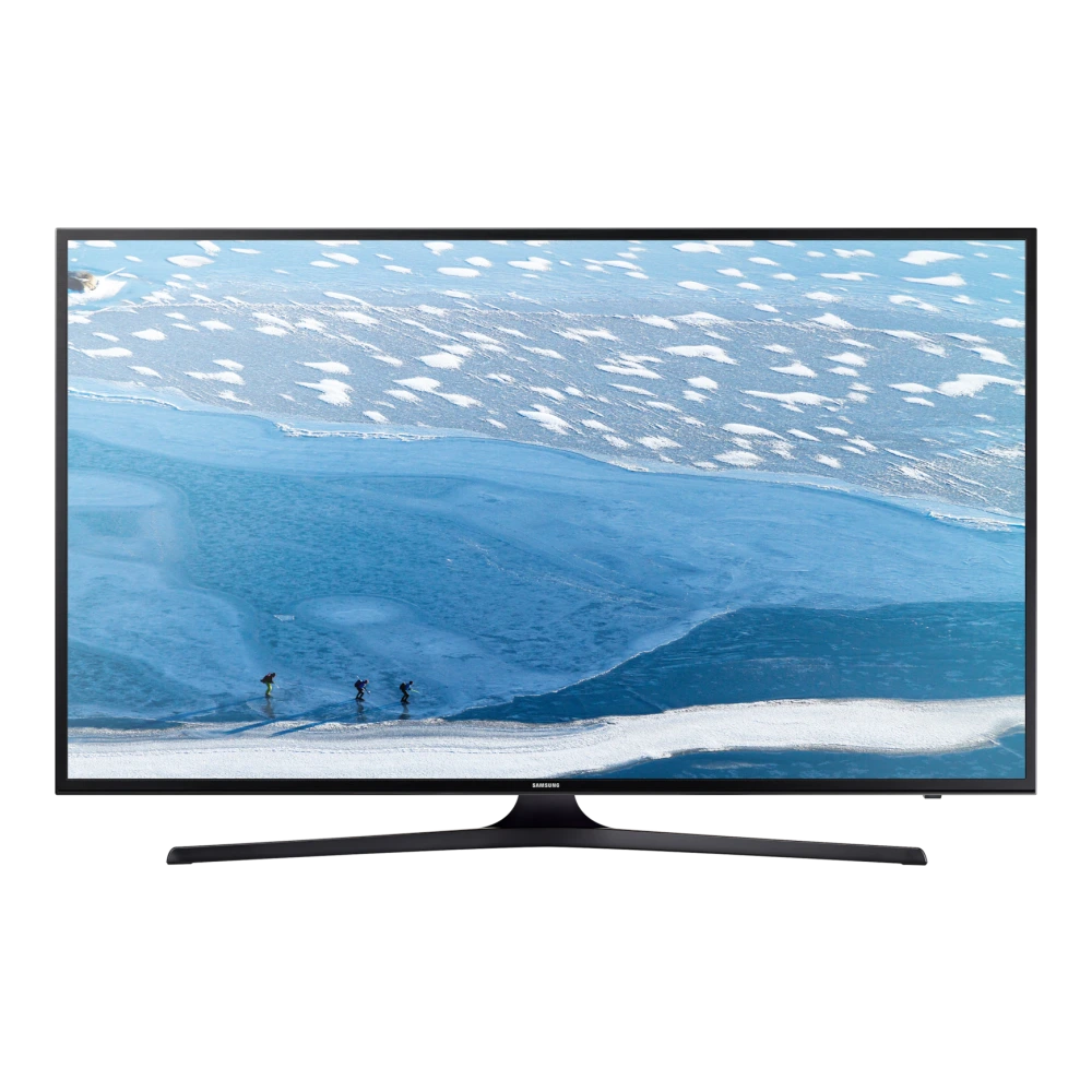 Samsung 152.5 cm (60) UHD 4K Flat Smart TV KU6000 Series 6 (UA60KU6000KMXL) authentic hardware render for software, driver, and manual downloads