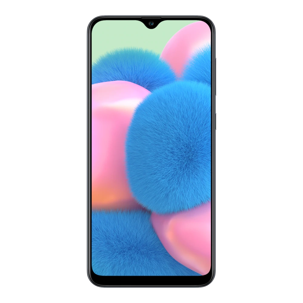 Samsung Galaxy A30s (4GB RAM) (SM-A307FN) authentic hardware render for software, driver, and manual downloads