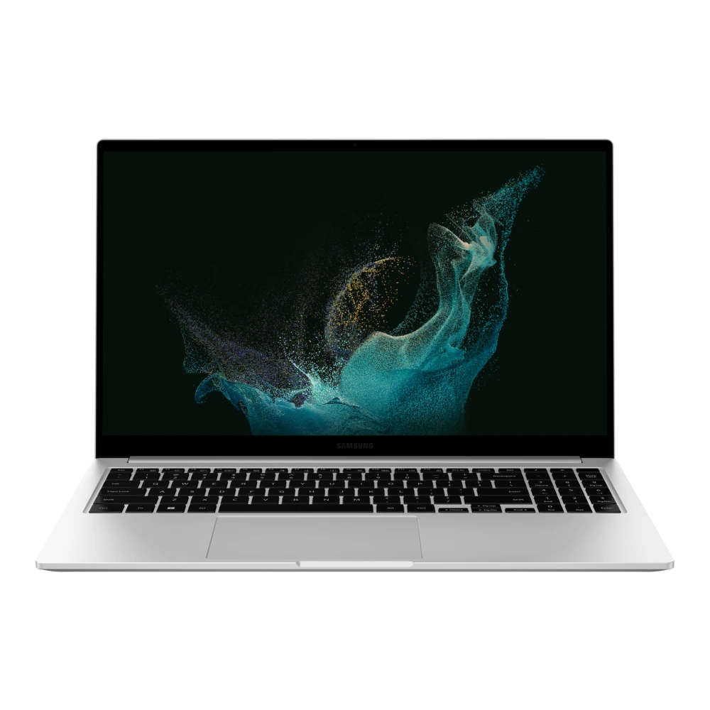 Samsung Galaxy Book2 authentic hardware render for software, driver, and manual downloads