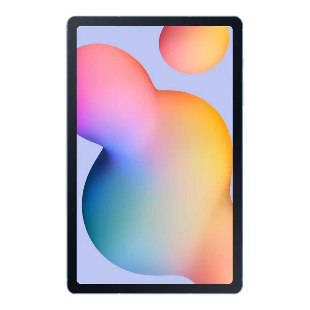Samsung Galaxy Tab S6 Lite (LTE, 4GB RAM) (SM-P619) authentic hardware render for software, driver, and manual downloads