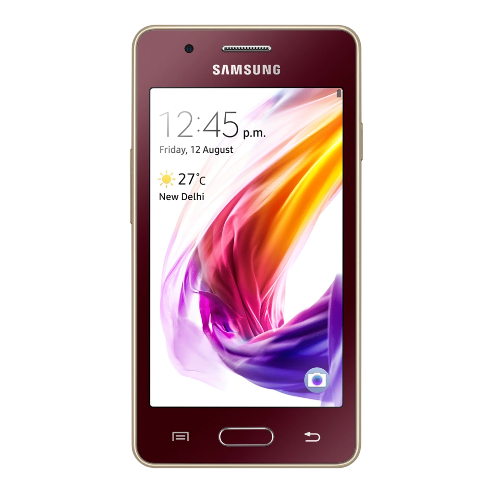 Samsung Galaxy Z2 (SM-Z200F) authentic hardware render for software, driver, and manual downloads