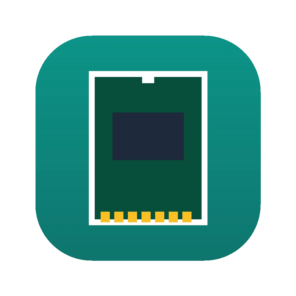 Samsung Samsung NVMe Driver (NVME-DRIVER) authentic hardware render for software, driver, and manual downloads