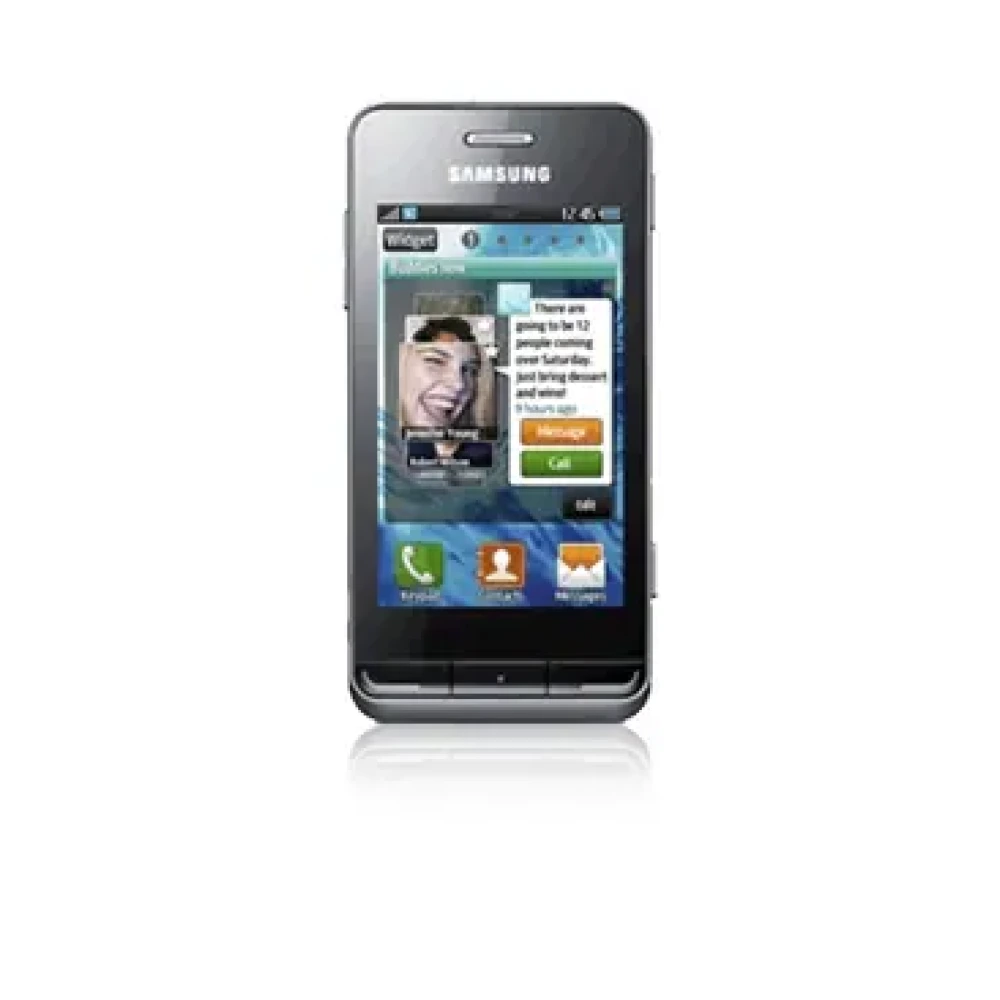 Samsung Wave 723 (GT-S7233E) authentic hardware render for software, driver, and manual downloads